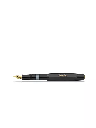 KAWECO | Füllhalter Piston Sport Classic Black/Gold F | 